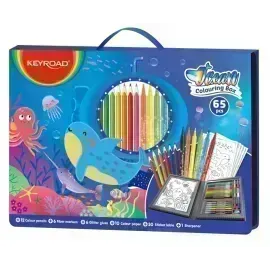 Colouring Set Case, Verde, Dinos, 1 Set