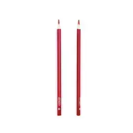 Lápiz de Color Rojo, Mina 3 mm, Caja x 12 Unds.