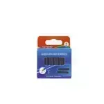Repuestos para Rollerball y Pluma Fuente, Azul, Caja x 6 Unds. 