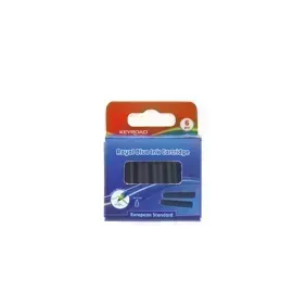 Repuestos para Rollerball y Pluma Fuente, Azul, Caja x 6 Unds. 