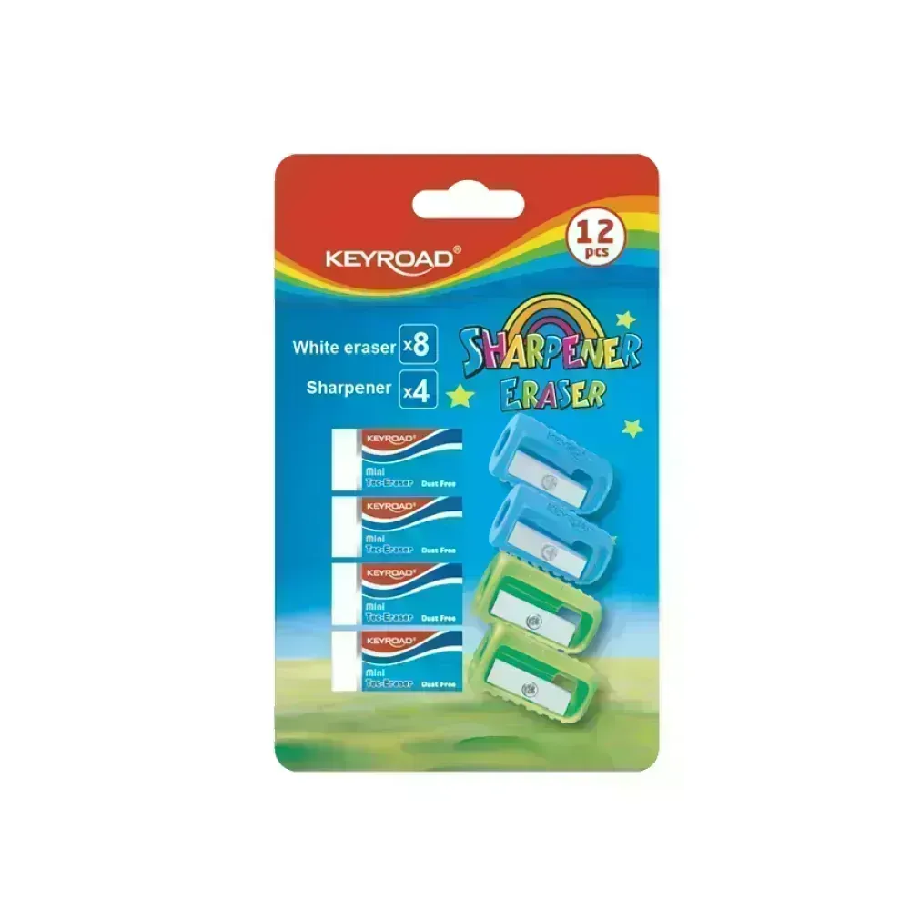 Promocion: 8 Borradores TEC + 4 Sacapuntas Slim