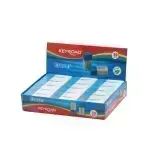 Borrador, White Blue Eraser, Caja x 30 Unds.