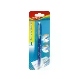 Bolígrafo, Gel Roller Borrable, 0.7 mm, Azul, Blister x 1 Und.