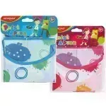 Mandil de Arte, para niños, Azul y Rojo, Pack x 1 Und.