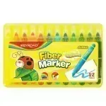 Marcadores Escolares, Jumbo XL, Estuche x 12 Colores