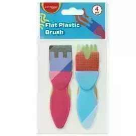 Brochas Infantiles, Funny, Painting Brush, Pack x 4 Unds.