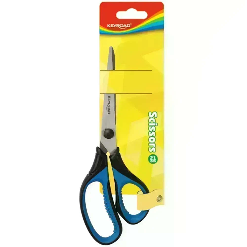 Tijera,Oficina, 8.3" (21 cm), Blister x 1 Und.