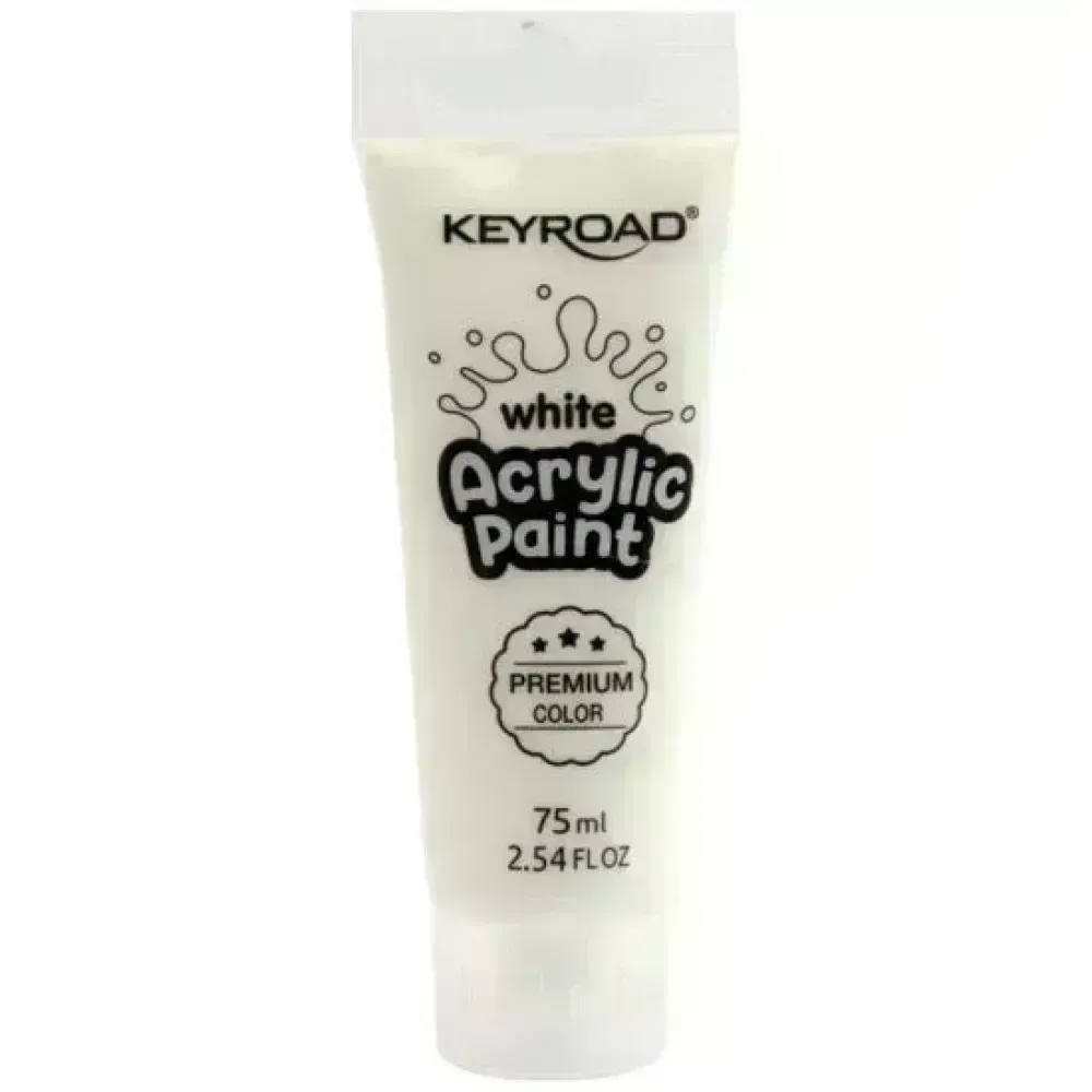 Pint. Acrílica, Acrylic Paint 75 mL, Blanco, 1 Und