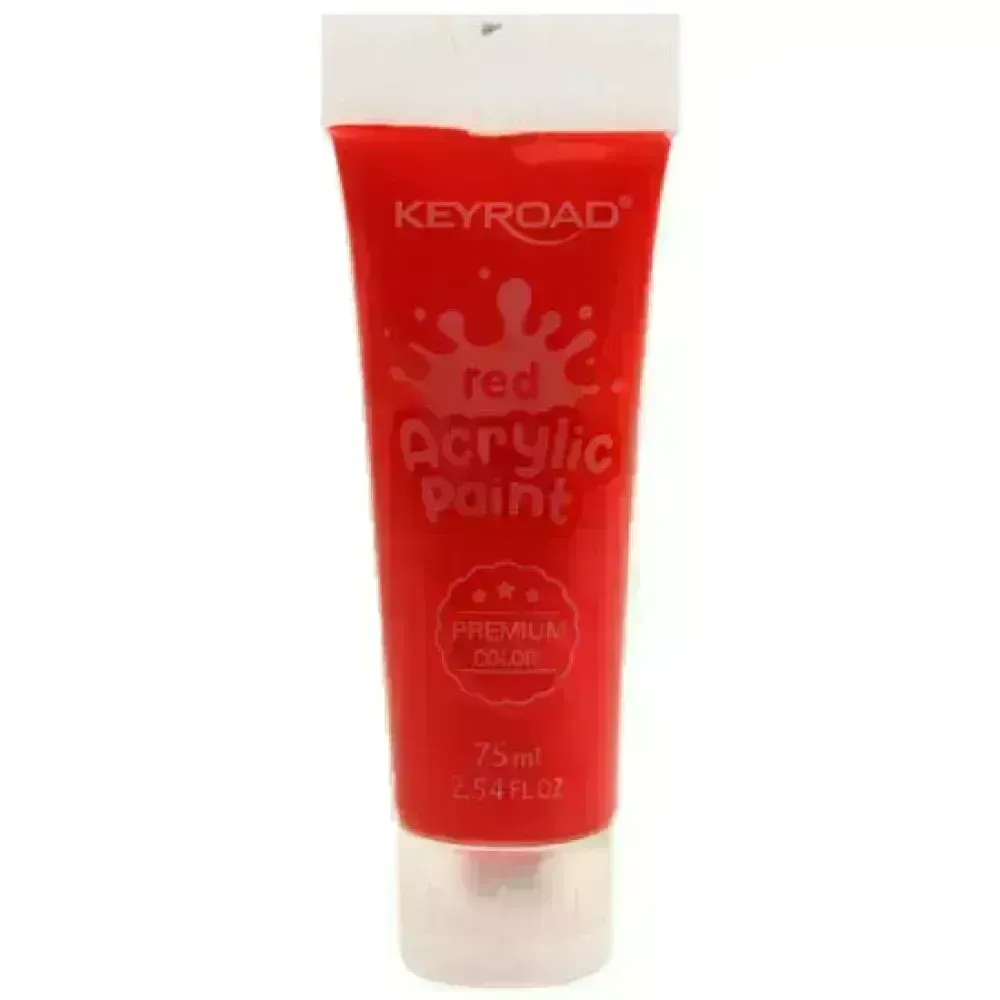 Pint. Acrílica, Acrylic Paint 75 mL, Rojo, 1 Und