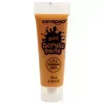 Pint. Acrílica, Acrylic Paint 75 mL, Dorado Metálico, 1 Und