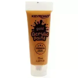 Pint. Acrílica, Acrylic Paint 75 mL, Dorado Metálico, 1 Und