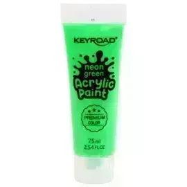 Pint. Acrílica, Acrylic Paint 75 mL, Verde Neon, 1 Und