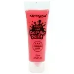 Pint. Acrílica, Acrylic Paint 75 mL, Rojo Neon, 1 Und