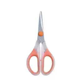 Tijera, Escolar, 5", Pta, Redonda, Soft Handle, Jelly Gel, Blister x 1 Und.