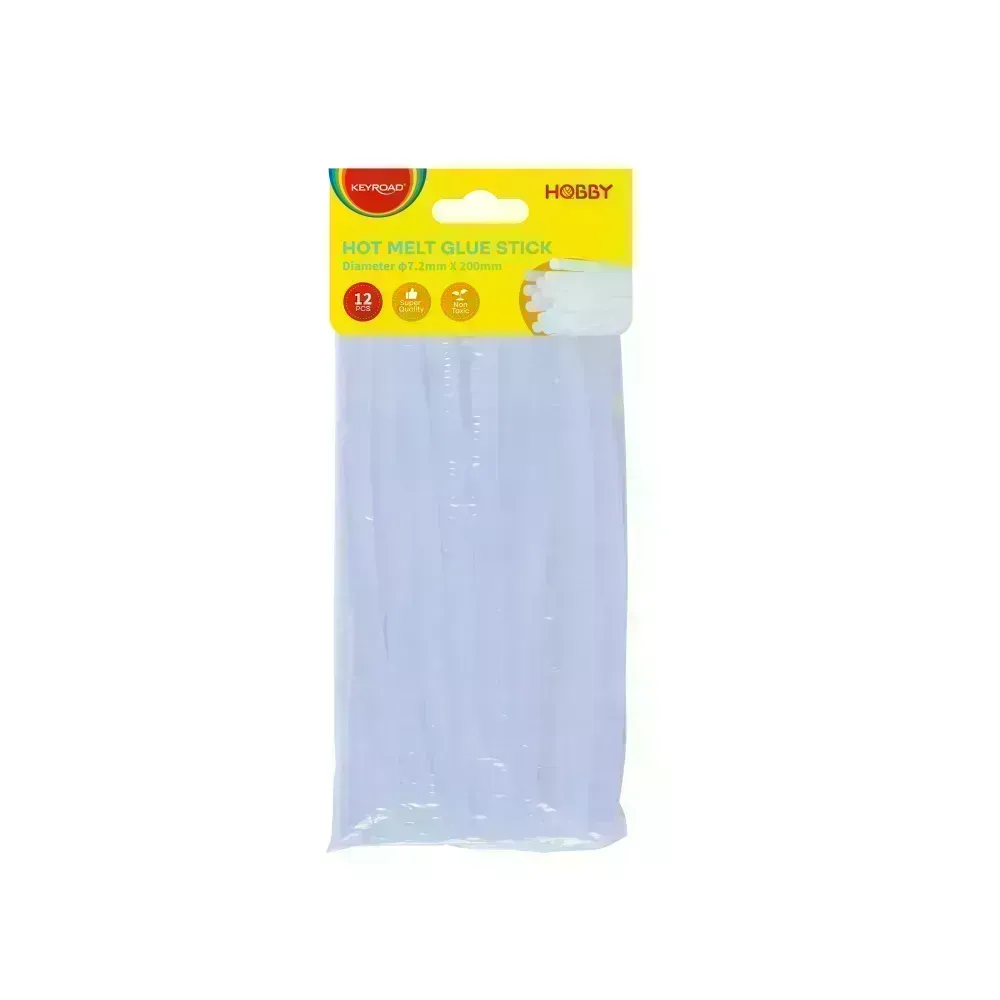 Barras de Silicona, 7.2 mm x 200 mm, Pack x 12 Pzas. 