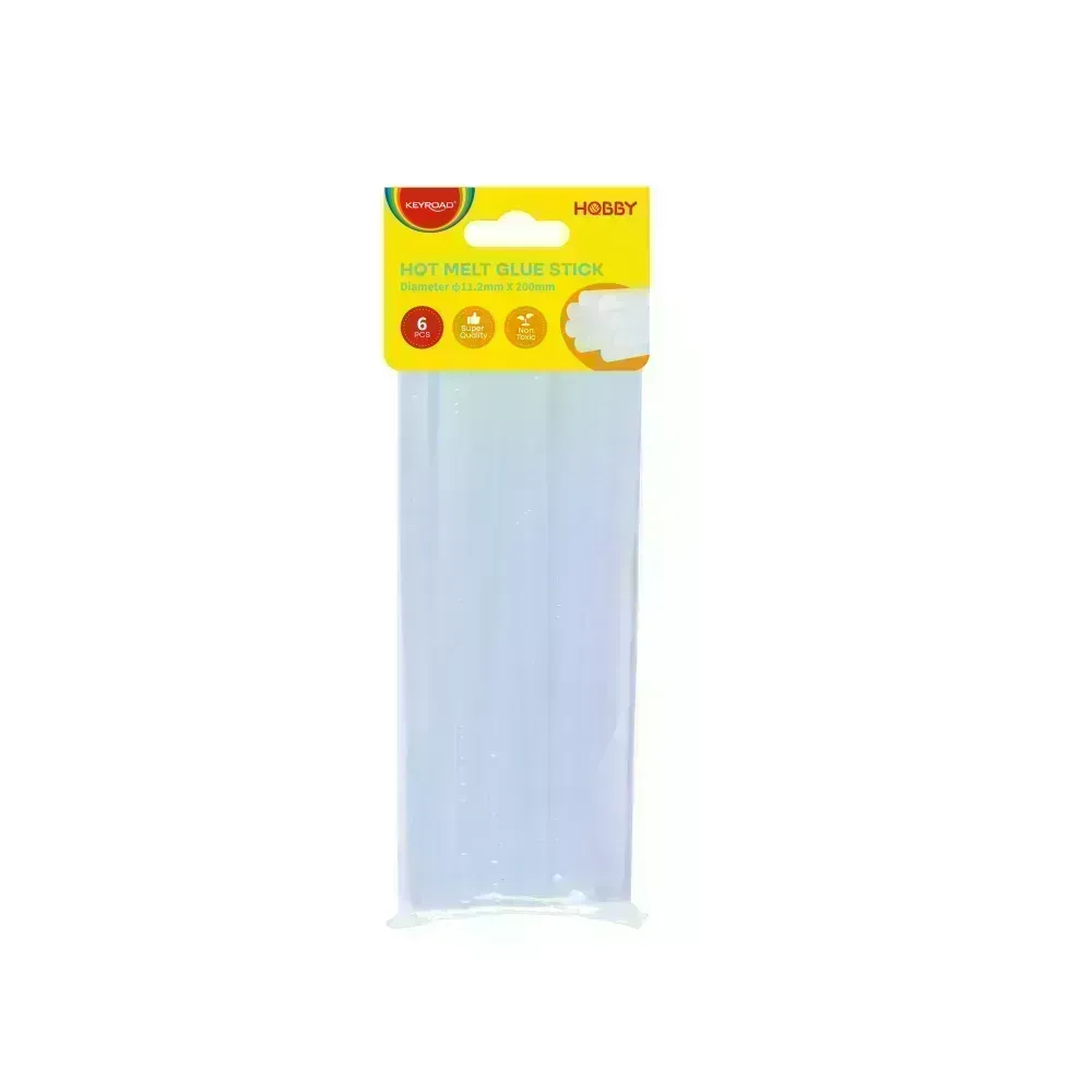 Barras de Silicona, 11.2 mm x 200 mm, Pack x 6 Pzas. 