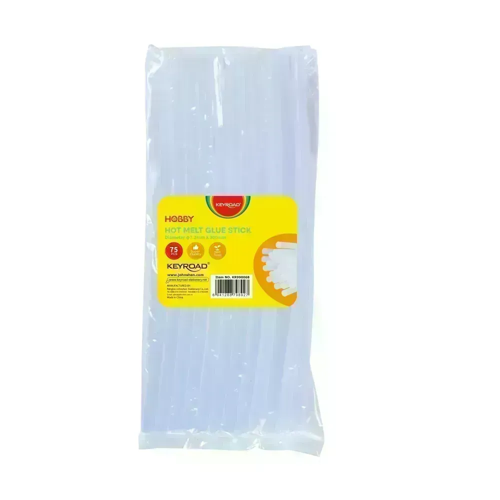 Barras de Silicona, 7.2 mm x 300 mm, Bolsa x 75 Pzas. (900 gr. x Bolsa)