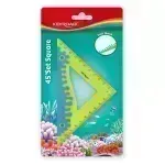 Escuadra Plast., Soft-Touch 45/45 grados, Blister x 1 (no ilustrado)