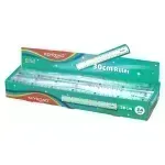 Regla Plástica, Rígida, 30 cm., Caja x 24 Unds. (solo cm)
