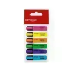 Resaltador, Highlighter, Col Surt, Blister x 6 Und