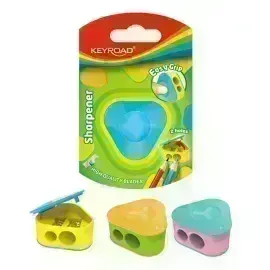 Sacap., 2 Huecos y Depósito, Easy Grip, Blister x 1 Und.