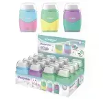 Sacap., 2 Huecos con Borrador,  Faces Pastel, Exh x 16 Unds.