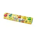 Masillas, Play Dough, Caja 6 Potes x 75 g. c.u. Col. Surt.