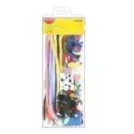Pack de Manualidades 1: Pompones, Limpiapipas, Figuras de Goma Eva Adhesivas, Ojitos Adhesivos, otros, Set