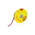 Cinta Satinada, 7mm x 25 Yardas, Rollo, Rojo