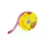Cinta Satinada, 25mm x 25 Yardas, Rollo, Rosado