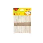 Palitos de Madera, Color Natural, 114 mm x 10 mm x 2 mm, Bolsa x 50 pzas. 