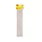 Palillos Circulares de Madera, 6x Diam. 5 mm + 4x Diam. 8 mm, Largo 300 mm., Bolsa x 10 Pzas.