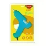 Pistola Caliente, para Silicona en Barra Gruesa, 40W/110-220V, con Interruptor, Pack x 1 Und.