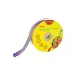 Cinta Satinada, 25mm x 25 Yardas, Rollo, Morado