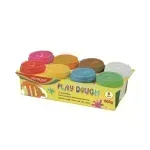 Masillas, Play Dough, Caja 8 Potes x 75 g. c.u. Col. Surt.
