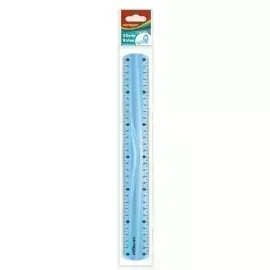 Regla Plástica, Flexible, 30 cm., Pack x 1 Und.