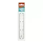 Regla Plástica, Rígida, 15 cm., Pack x 1 Und.