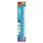 Regla Plástica-Aluminio, Color Bar, 30 cm., Blister x 1 Und.