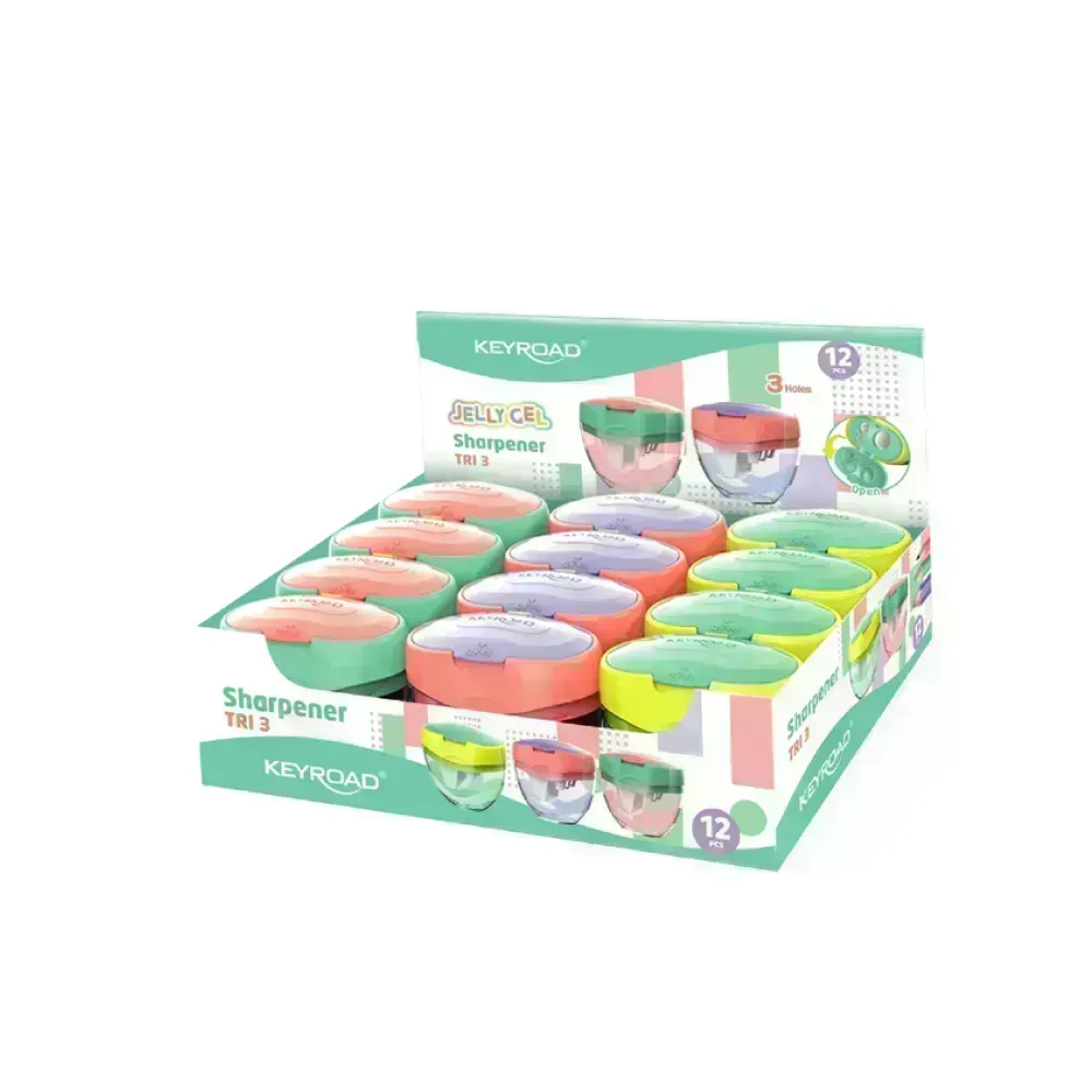 Sacap., 3 Huecos y Depósito, Tri 3 - Jumbo Jelly Gel, Exh x 12 Und.
