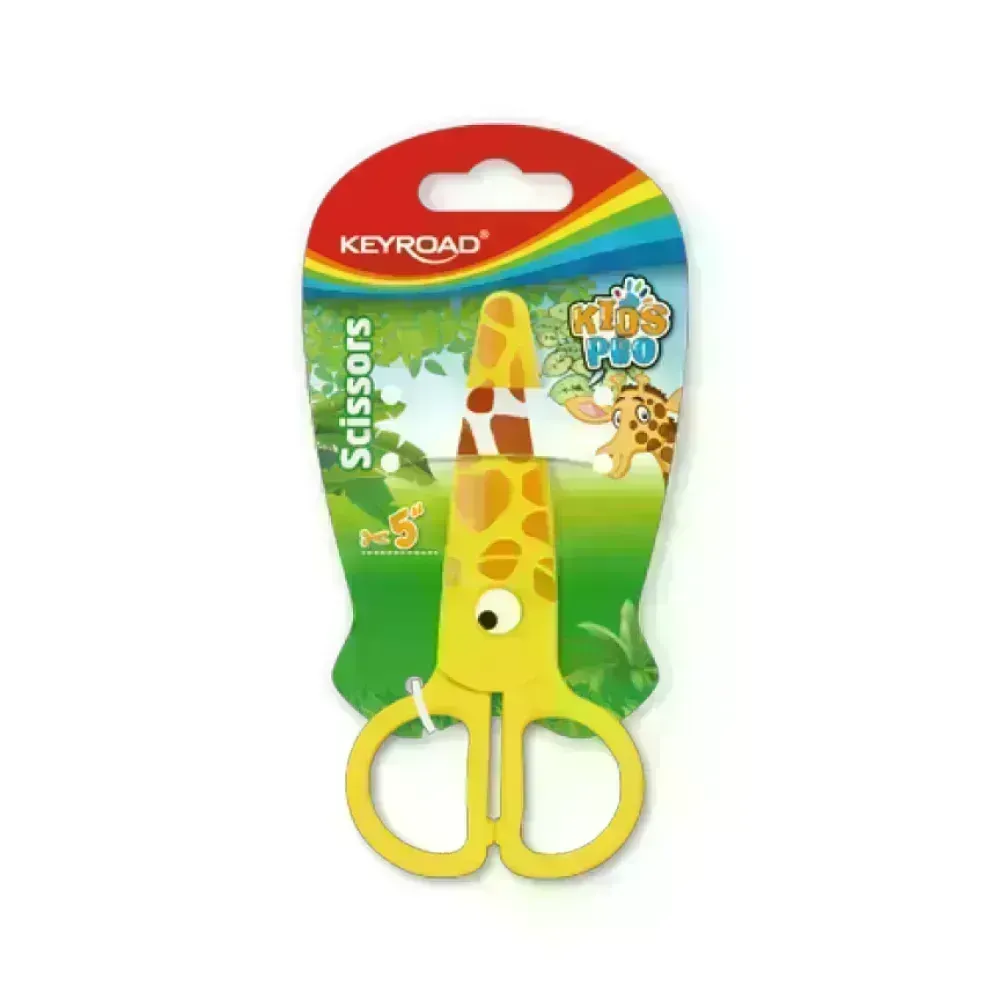 Tijeras, Nivel Inicial, 5", Kids Pro, Blister x 1 Und. (Diseños Surt.)