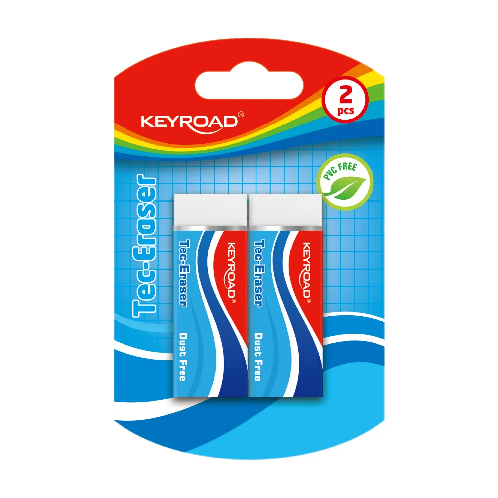 Borrador, Tec-Eraser  (61x22x12 mm), Blister x 2 Unds.