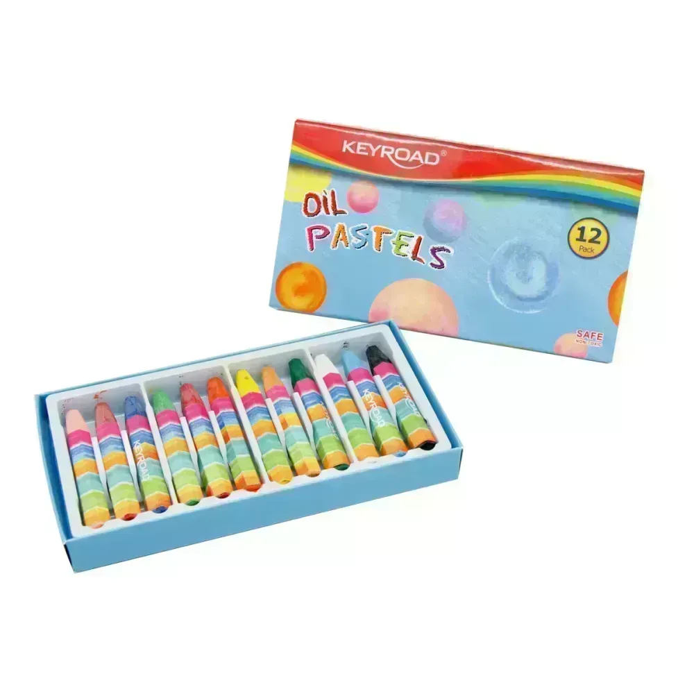 Crayones Oleo Pastel, Caja x 12 Colores