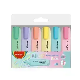 Resaltador, Highlighter, Pastel, Est. x 6 Unds