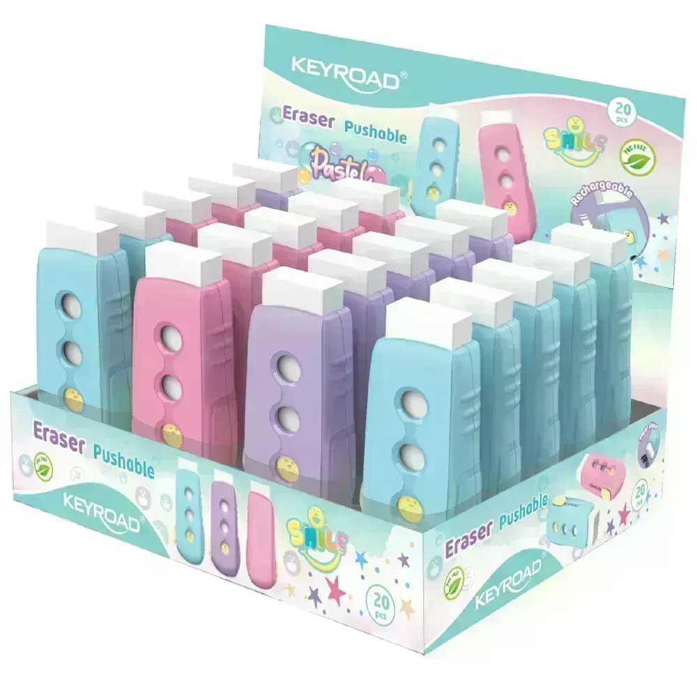 Borrador, Smile Pastel, Exh x 20 Unds.