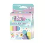 Plastilina, Pastel, Caja x 6 Colores x 15 g. c.u. Col. Surt.