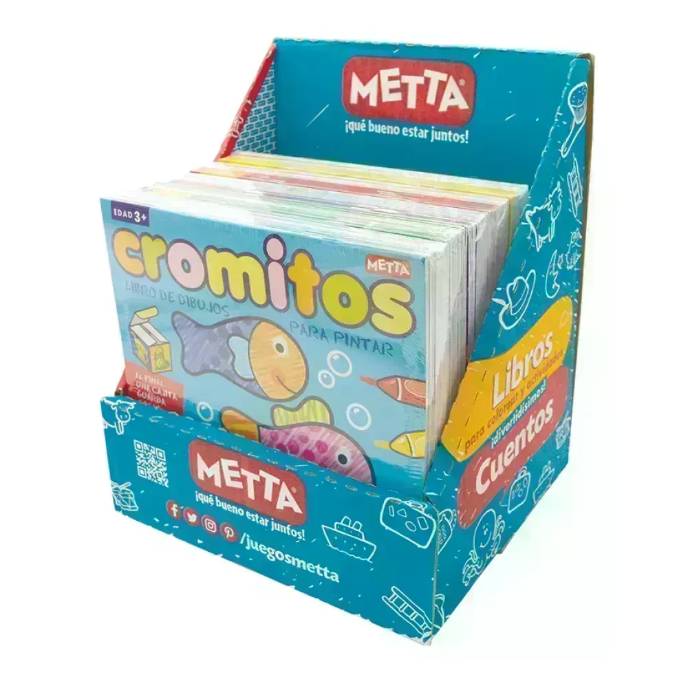 Libros para Colorear, Cromitos, Exh x 60 Unds x 20 pág, c.u.