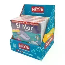 Libros para Colorear, Animalitos, Exh x 60 Unds x 20 pág, c.u.