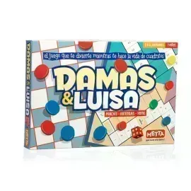 Juego Entretenimiento, Damas y Luisa, (+7 años), 1 Und.