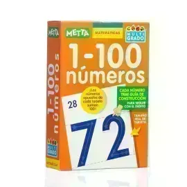 Tarjetas Educativas, Números, 60 Tarjetas, 1 Und.