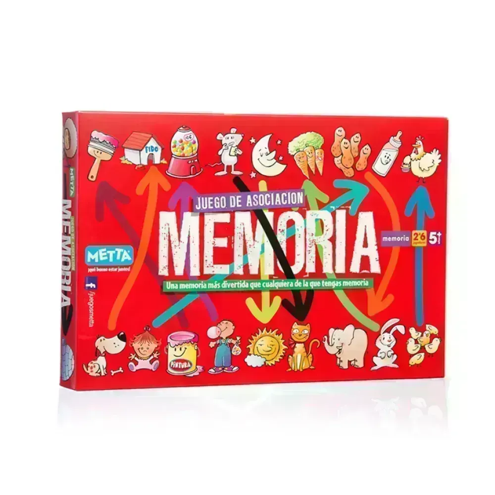 Juego Memoria, 84 piezas, (+5 años), 1 Und.